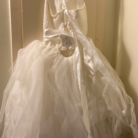 Little Girls Lace, Satin, Organza Galore Dress Size 2-3y - Picture 3 of 3